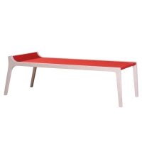 Banc enfant design Erykah - Rouge